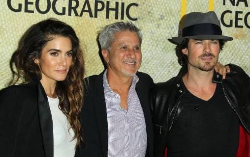 Premiere du film The Long Road Home a Los Angeles. 30 October 2017 - Los Angeles, California - Nikki Reed, Seth Reed and Ian Somerhalder. National Geographic?s The Long Road Home Premiere held at Royce Hall in UCLA in Los Angeles. Photo Credit: AdMedia 221896 AdMedia Starface 2017-10-30 CA Los Angeles Etats-Unis  Copyright: xAdMediax STAR_221896_077
