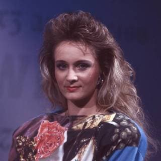 Die deutsche Schlagersängerin Nicole, Deutschland 1980er Jahre. German schlager singer Nicole, Germany 1980s. UnitedArchives00024657