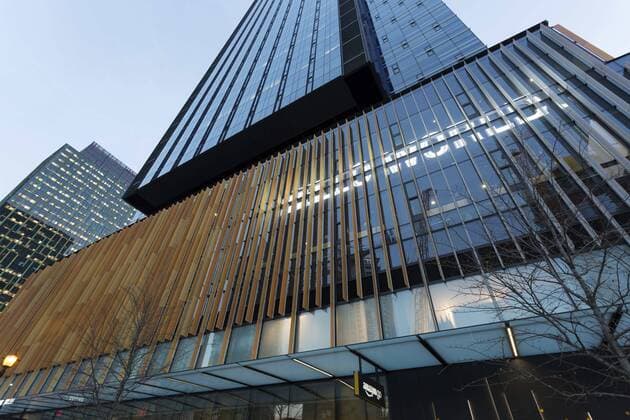 October 31, 2017 - Seattle, Washington, United States - Seattle, Washington: Hello World greets visitors at the Day 1 building at Amazon s Urban Campus in the Belltown neighborhood. The development is being constructed amid SeattleÃ¢â‚¬â ¢s record building boom. Seattle United States - ZUMAg235 20171031_zap_g235_001 Copyright: xPaulxChristianxGordonx