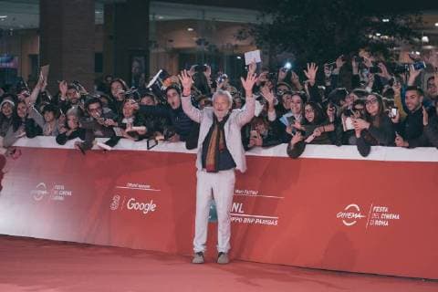 November 1, 2017 - Rome, Italy - Ian McKellen walks a red carpet for Ian McKellen: Playing The Part during the 12th Rome Film Fest at Auditorium Parco Della Musica on November 1, 2017 in Rome Rome Italy  - ZUMAn230 20171101_zaa_n230_351 Copyright: xLucaxCarlinox