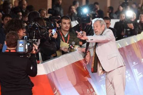 Rome Cinema Fest 2017. Rome Film Festival. Red carpet film Playng the part . Pictured: Ian McKellen  Copyright: xMaurizioxD Avanzox xIPAx xMaurizioxDxAvanzox