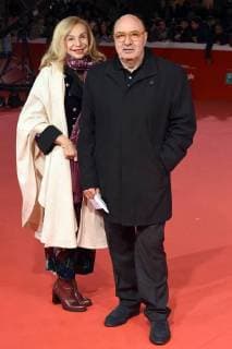 Rome Cinema Fest 2017. Rome Film Festival. Red carpet film Playng the part . Pictured: Dante Ferretti and Francesca Lo Schiavo  Copyright: xMaurizioxD Avanzox xIPAx xMaurizioxDxAvanzox