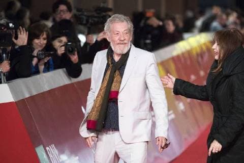 Ian McKellen bei der Premiere von McKellen: Playing the Part auf dem 12. Internationalen Filmfestival von Rom Festa del Cinema di Roma 2017 im Auditorium Parco della Musica. Rom, 01.11.2017