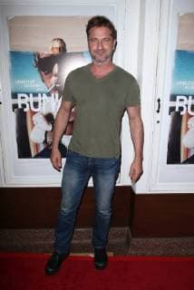 SANTA MONICA CA NOVEMBER 1 Gerard Butler at the Los Angeles Premiere of documentary Bunker77 at the Aero Theater in Santa Monica California on November 1 2017 Copyright: xFayexSadoux