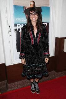 SANTA MONICA CA NOVEMBER 1 Mia Maestro at the Los Angeles Premiere of documentary Bunker77 at the Aero Theater in Santa Monica California on November 1 2017 Copyright: xFayexSadoux