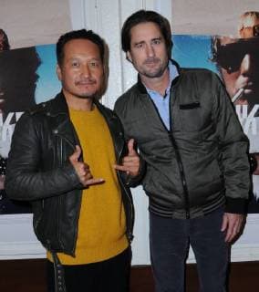 November 1, 2017 - Santa Monica, CA, U.S. - 01 November 2017 - Santa Monica, California - Takuji Masuda, Luke Wilson. Bunker77 Los Angeles Premiere held at Aero Theater in Santa Monica. Photo Credit: AdMedia Santa Monica U.S. - ZUMAa123 20171101_zaa_a123_098 Copyright: xBirdiexThompsonx