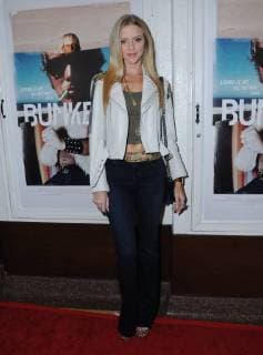 November 1, 2017 - Santa Monica, CA, U.S. - 01 November 2017 - Santa Monica, California - Elle Evans. Bunker77 Los Angeles Premiere held at Aero Theater in Santa Monica. Photo Credit: AdMedia Santa Monica U.S. - ZUMAa123 20171101_zaa_a123_161 Copyright: xBirdiexThompsonx