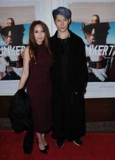 November 1, 2017 - Santa Monica, CA, U.S. - 01 November 2017 - Santa Monica, California - Miyavi. Bunker77 Los Angeles Premiere held at Aero Theater in Santa Monica. Photo Credit: AdMedia Santa Monica U.S. - ZUMAa123 20171101_zaa_a123_168 Copyright: xBirdiexThompsonx