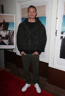 SANTA MONICA CA NOVEMBER 1 Joel Kinnaman at the Los Angeles Premiere of documentary Bunker77 at the Aero Theater in Santa Monica California on November 1 2017 Copyright: xFayexSadoux
