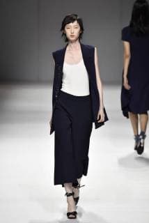A model displays a new creation at the fashion show of Laurel during the China Fashion Week Spring Summer 2018 in Beijing, China, 2 November 2017. Laurel show at China Fashion Week Spring Summer 2018  20171102_63228