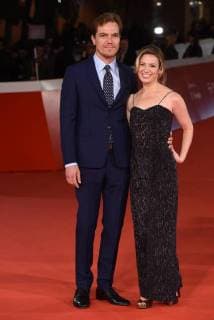 Foto IPP Gioia Botteghi 02 11 2017 Roma Festa del cinema di Roma , red carpet Trouble no More , Nella foto Michael Shannon con la moglie Kate Arrington Italy Photo Press - World Copyright  0