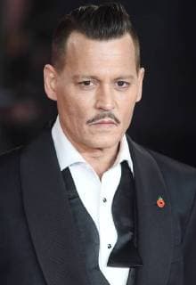American actor Johnny Depp attends the world premiere of Murder On The Orient Express at Royal Albert Hall in London on November 2, 2017.  LON20171102134 RUNExHELLESTAD