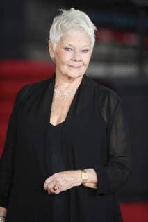 British actress Judi Dench attends the world premiere of Murder On The Orient Express at Royal Albert Hall in London on November 2, 2017.  LON20171102199 RUNExHELLESTAD