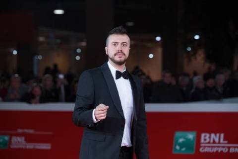 Rome Film Fest: NYsferatu Director Andrea Mastrovito at the Red Carpet of movie NYsferatu - Symphony of a Century on November 3, 2017. Roma RM Italy Auditorium Parco della Musica  MatteoxNardone
