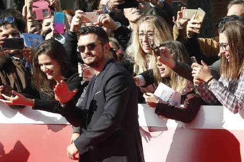 Orlando Bloom Roma 04 11 2017. Auditorium parco della Musica. Festa del Cinema di Roma 2017. Rome November 4th 2017. Rome Film Fest 2017 Foto Samantha Zucchi Insidefoto SamanthaxZucchi