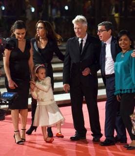 Bilder des Tages Foto IPP Gioia Botteghi Roma 04 11 2017 Festa del cinema Red carpet in onore del regista David Lynch nella foto sulla sinistra la moglie Emily Stofle e la figlia Lula Boginia e David Lynch Italy Photo Press - World Copyright  0
