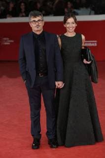 Paolo Genovese con la moglie Federica Roma 04 11 2017. Auditorium parco della Musica. Festa del Cinema di Roma 2017. Rome November 4th 2017. Rome Film Fest 2017 Foto Samantha Zucchi Insidefoto SamanthaxZucchi