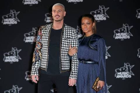 19e edition des NRJ Music Awards a Cannes. Photo: Laurent Guerin E Press Photo Christina Milian;Matt Pokora Cannes France  559222