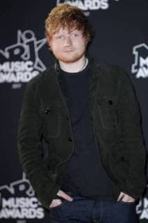 19e edition des NRJ Music Awards a Cannes. Photo: Laurent Guerin E Press Photo Ed Sheeran Cannes France  559222