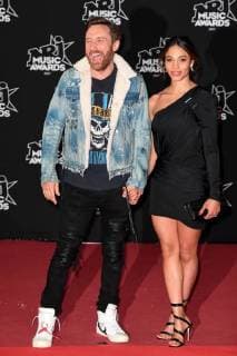 David Guetta and his girlfriend Jessica Ledon CELEBRITES NRJ Music Awards 2017 Cannes 04 11 2017 LionelUrman Panoramic 