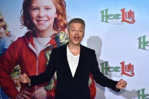 Schauspieler Michael Mittermeier posiert am 05.11.2017 in Köln bei der Premiere des Kinofilm Hexe Lilli rettet Weihnachten .