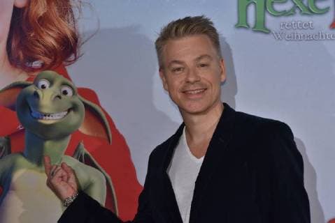 Schauspieler Michael Mittermeier posiert am 05.11.2017 in Köln bei der Premiere des Kinofilm Hexe Lilli rettet Weihnachten .