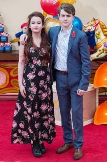 November 5, 2017 - London, London, UK - London, UK. MADELEINE HARRIS and SAMUEL JOSLIN attends the Paddington Bear 2 UK film premiere. London UK  - ZUMAl94_ 20171105_zaf_l94_044 Copyright: xRayxTangx