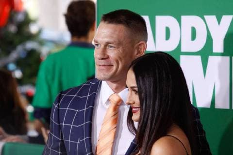 John Cena, Nikki Bella at the Premiere of Paramount Pictures Daddy s Home 2 held at the Regency Village Theater in Westwood, CA, November 5, 2017.  Copyright: xJosephxMartinezx 33468_134THA