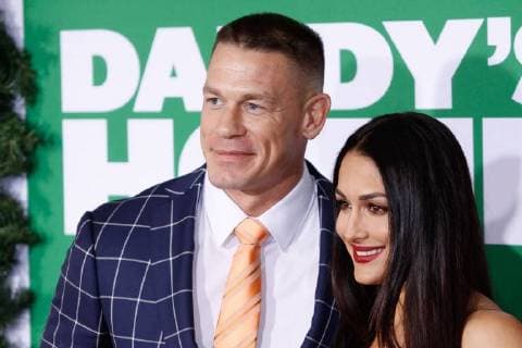 John Cena, Nikki Bella at the Premiere of Paramount Pictures Daddy s Home 2 held at the Regency Village Theater in Westwood, CA, November 5, 2017.  Copyright: xJosephxMartinezx 33468_139THA