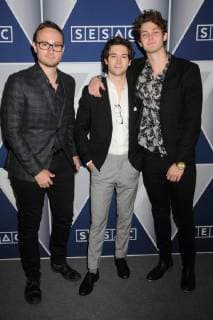 November 5, 2017 - Nashville, Tennessee, U.S. - 05 November 2017 - Nashville, Tennessee - Jared Keim, Garrett Nichols, Zach Beeken. 2017 SESAC Nashville Music Awards honoring the songwriters and music publishers behind the years most-performed Country and Americana songs held at the Country Music Hall of Fame and Museum. Photo Credit: Dara-Michelle Farr AdMedia Nashville U.S. - ZUMAa123 20171105_zaa_a123_015 Copyright: xDara-MichellexFarrAdmediax