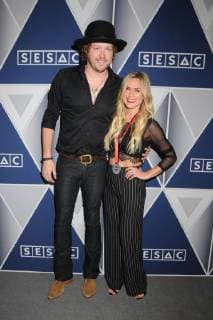 November 5, 2017 - Nashville, Tennessee, U.S. - 05 November 2017 - Nashville, Tennessee - Michael Hobby, Caroline Hobby. 2017 SESAC Nashville Music Awards honoring the songwriters and music publishers behind the years most-performed Country and Americana songs held at the Country Music Hall of Fame and Museum. Photo Credit: Dara-Michelle Farr AdMedia Nashville U.S. - ZUMAa123 20171105_zaa_a123_017 Copyright: xDara-MichellexFarrAdmediax