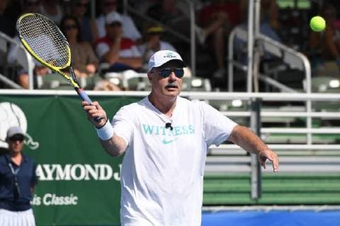 DELRAY BEACH FL NOVEMBER 04 Dr Phil McGraw attends the Chris Evert Raymond James Pro Celebrity Tennis Classic at the Delray Beach Tennis Center on November 4 2017 in Delray Beach Florida Copyright: xmpi04x