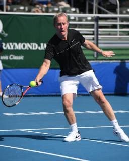 DELRAY BEACH FL NOVEMBER 04 Steve Doocy attends the Chris Evert Raymond James Pro Celebrity Tennis Classic at the Delray Beach Tennis Center on November 4 2017 in Delray Beach Florida Copyright: xmpi04x