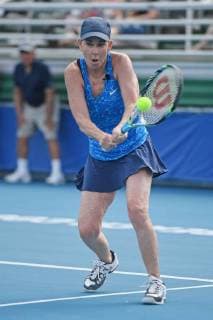 DELRAY BEACH FL NOVEMBER 04 Chris Evert attends the Chris Evert Raymond James Pro Celebrity Tennis Classic at the Delray Beach Tennis Center on November 4 2017 in Delray Beach Florida Copyright: xmpi04x