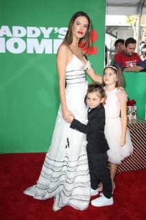 WESTWOOD CA NOVEMBER 5 Alessandra Ambrosio Noah Mazur and Anja Mazur at the premiere of Daddy s Home 2 at the Regency Village Theater in Westwood California on November 5 2017 Copyright: xFayexSadoux