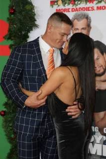 WESTWOOD CA NOVEMBER 5 Nikki Bella and John Cena at the premiere of Daddy s Home 2 at the Regency Village Theater in Westwood California on November 5 2017 Copyright: xFayexSadoux