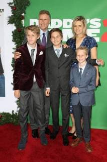 WESTWOOD CA NOVEMBER 5 Will Ferrell Vivica Paulin Magnus Paulin Ferrell Mattias Paulin Ferrell and Axel Paulin Ferrell at the premiere of Daddy s Home 2 at the Regency Village Theater in Westwood California on November 5 2017 Copyright: xFayexSadoux