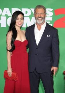 WESTWOOD CA NOVEMBER 5 Rosalind Ross and Mel Gibson at the premiere of Daddy s Home 2 at the Regency Village Theater in Westwood California on November 5 2017 Copyright: xFayexSadoux