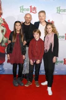 Aleyna Hila Obid, Jürgen Vogel, Claudio Magno, Michael Mittermeier und Hedda Erlebach bei der Premiere des Kinofilms Hexe Lilli rettet Weihnachten im Cinedom. Köln, 05.11.2017