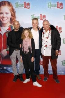 Jürgen Vogel, Hedda Erlebach, Michael Mittermeier und Ludger Knister Jochmann bei der Premiere des Kinofilms Hexe Lilli rettet Weihnachten im Cinedom. Köln, 05.11.2017