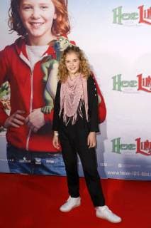 Hedda Erlebach bei der Premiere des Kinofilms Hexe Lilli rettet Weihnachten im Cinedom. Köln, 05.11.2017