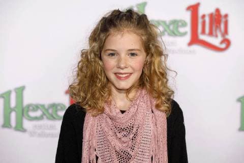 Hedda Erlebach bei der Premiere des Kinofilms Hexe Lilli rettet Weihnachten im Cinedom. Köln, 05.11.2017