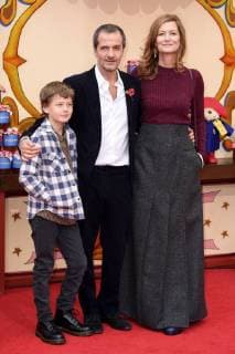 David Heyman mit Gattin Rose Uniacke und Sohn bei der Premiere des Kinofilms Paddington 2 im BFI Southbank. London, 05.11.2017 David Heyman mit Gattin Rose Uniacke und Sohn