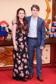 Madeleine Harris und Samuel Joslin bei der Premiere des Kinofilms Paddington 2 im BFI Southbank. London, 05.11.2017 Madeleine Harris, Samuel Joslin