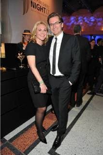 Sandra Pabst, Claus Strunz VDZ Publishers Night 2017 Preisverleihung der Goldenen Victoria in der Hauptstattrepraesentanz der Deutschen Telekon in Berlin am 06.11.2017