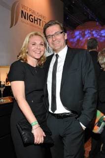 Sandra Pabst, Claus Strunz VDZ Publishers Night 2017 Preisverleihung der Goldenen Victoria in der Hauptstattrepraesentanz der Deutschen Telekon in Berlin am 06.11.2017