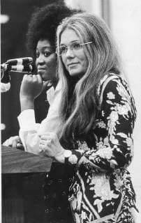 Berühmte Feministinnen, Gloria Steinem March 21, 2003 - St. Louis, MO, USA - Gloria Steinem is shown in 1970 when she was a writer for New York magazine. St. Louis USA - ZUMAm67_ 20030321_zaf_m67_001 Copyright: xFilex