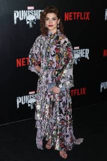 NEW YORK NY NOVEMBER 06 Amber Rose Revah at Marvel s The Punisher New York premiere at AMC Loews 34th Street 14 theater on November 6 2017 in New York City Copyright: xDiegoxCorredor MediaPunchx