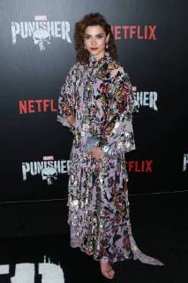 NEW YORK NY NOVEMBER 06 Amber Rose Revah at Marvel s The Punisher New York premiere at AMC Loews 34th Street 14 theater on November 6 2017 in New York City Copyright: xDiegoxCorredor MediaPunchx