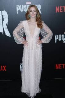 NEW YORK NY NOVEMBER 06 Jaime Ray Newman at Marvel s The Punisher New York premiere at AMC Loews 34th Street 14 theater on November 6 2017 in New York City Copyright: xDiegoxCorredor MediaPunchx